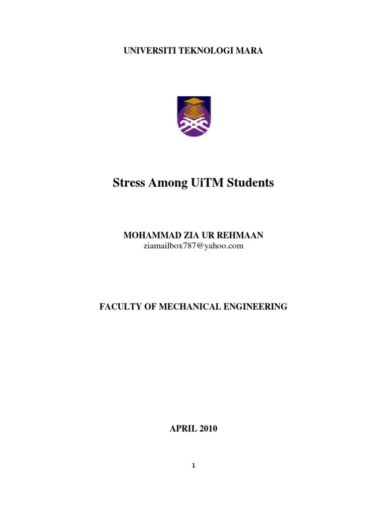 Thesis about stress of nursing students