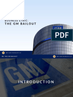 Business Ethic GM Bailout PDF Free