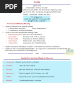 Quality - You Know It When You See It Fit For Purpose Meets The Customer's Requirements Delighting The Customer