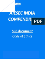 B - Code of Ethics (Legal and Governance)