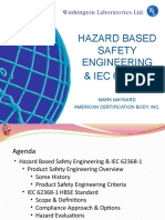 Hazard Based Safety Engineering & IEC 62368-1: Mark Maynard American Certification Body, Inc