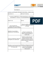 Plan de Evaluacion Seccion 44 - Trayecto Inicial