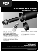 Suspension Bushing Service Tool: Go The Distance