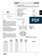 Válvula de Rebose Con Retorno - Parte 2