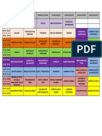 Horario Examen Parcial 2021-2