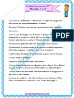 Production Écrite 5ème Modules 7 Et 8 Medrassatouna