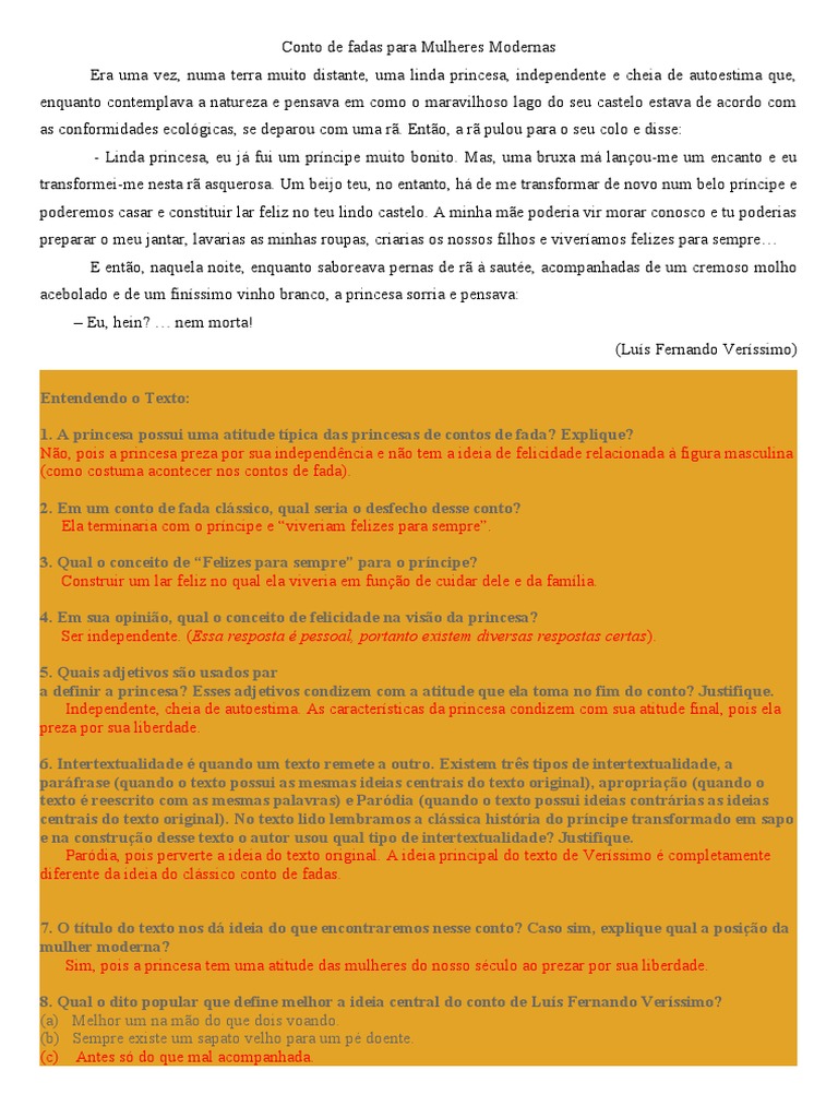 Conto de Fadas para Mulheres Modernas | PDF | Contos | Contos de fadas, image size:768x1024