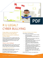 Fact Sheet Cyber Bullying Animation