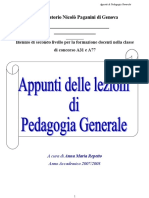 Dispense pedagogia generale  1