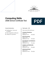 2008 SCT Computing Skills