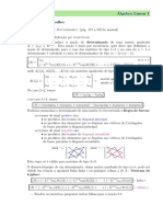 Apoio 4 - Álgebra Linear I