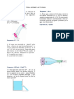 8.-Según La Imagen Se Tiene Se Tiene Que El Área en El Punto 1 (A) Es Mayor Que El Área en El Punto 2 (A), Justifique Las Siguientes Afirmaciones