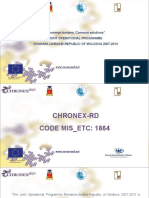 "Common Borders. Common Solutions" Joint Operational Programme Romania-Ukraine-Republic of Moldova 2007-2013