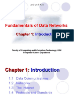 Fundamentals of Data Networks: Faculty of Computing and Information Technology, KAU Computer Science Department
