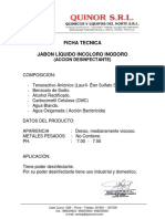 Ficha Técnica Jabón Liquido