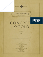 Concrete and Gold SheetMusic