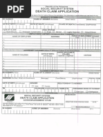 Sss Death Claim Application