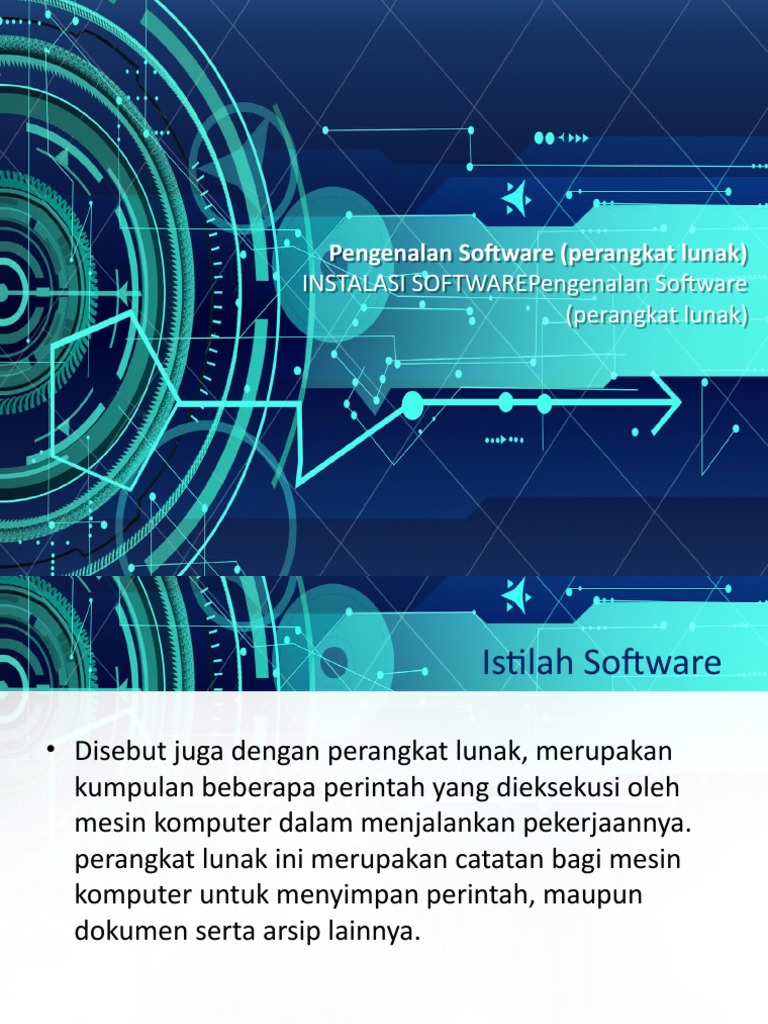 Dasar-Dasar Software Komputer | PDF