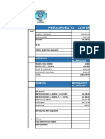 Cuadro de Tarea Sobre Presupuesto Familiar