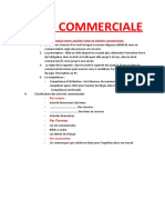 Droit Commerciale