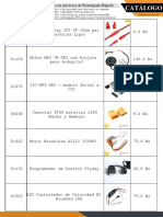 Partes y Accesorios para Drones