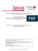 Mitral Valve Prolapse Prevalence and Complications: An Ongoing Dialogue