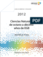 Instructivo CCNN 8a10 EGB 2012