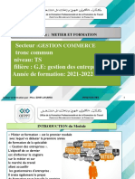 Module Metier Et Formation