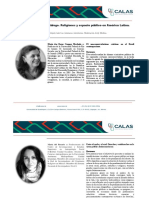 Biodatas Religiones y Espacio Público