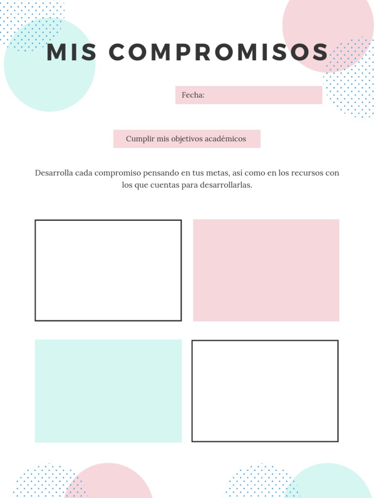 Compromisos 3 | PDF | Arte | Relaciones personales, crianza y ...