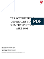 Características Tiro Olímpico - Carlos