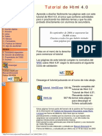 Tutorial de HTML