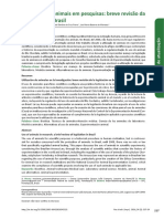 Artigo Aula 7- Pesquisa Com Animais- Legislação