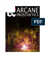 D&D5E - Arcane Prosthetics