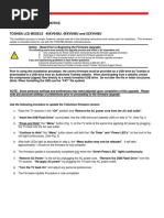 40XV648U, 46XV648U and 52XV648U: Firmware Installation Notice