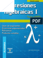 02 Colección Lambda - Expresiones Algebraicas i - Editorial Megabyte