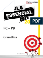 Gramática essencial para PC-PB