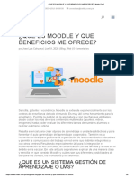 ¿QUE ES MOODLE Y QUE BENEFICIOS ME OFRECE - Nettix Perú