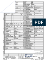 Cam Characteristic Air Consumption: Control Valve Air Act. Instrument Data Sheet