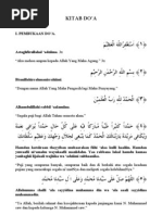 Pembuka dan Penutup Do'a
