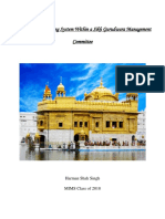 Case Study: Organizing System Within A Sikh Gurudwara Management Committee