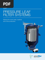 Amafilter Pressure Leaf Filter Systems