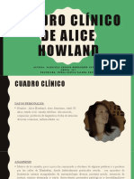 Cuadro Clínico de Alice Howland MLHG Grupo 312