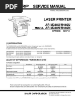 Sharp Ar m450 Uf