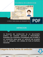 Articulo 19 Licencia de Conduccion