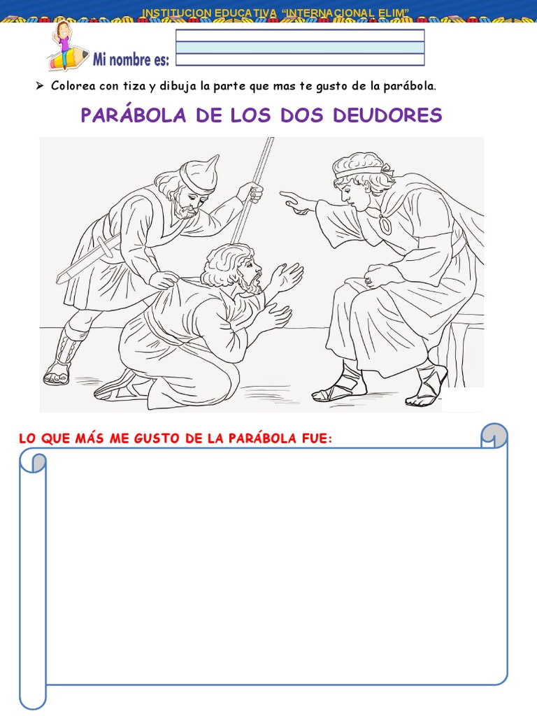 (Parabola de Dos Deudores PDF