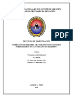 Investigación Formativa, Grupo G PRIMER AÑO