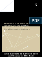 G. Antonelli - Economics of Structural and Technological Change (1997)