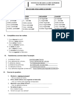 SESION 6 Les Verbs en ER.