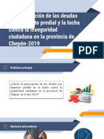 La Problemática de La Inseguridad Ciudadana en La Provincia de Chepén y Su Relación Con La Elevada Omisión de Pago Del Impuesto Predial. ORIGINAL